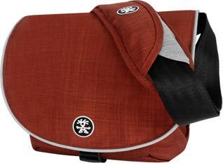 Crumpler New Delhi 230, shoulder bag, red/silver (Camera shoulder bag)