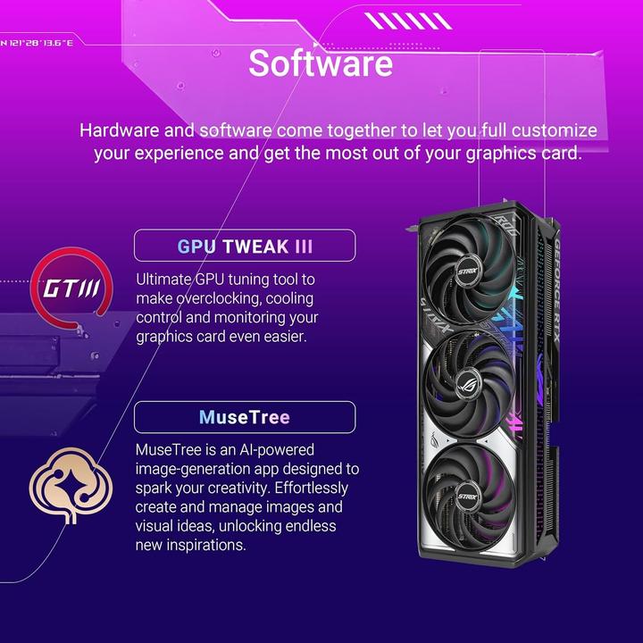 Actual product image ASUS ROG Strix GeForce RTX 5070 Ti OC (16 GB)