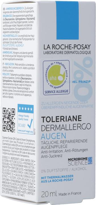 Productafbeelding La Roche Posay Tolériane Dermallergo (Oogverzorgingscrème, 20 ml, Dag)