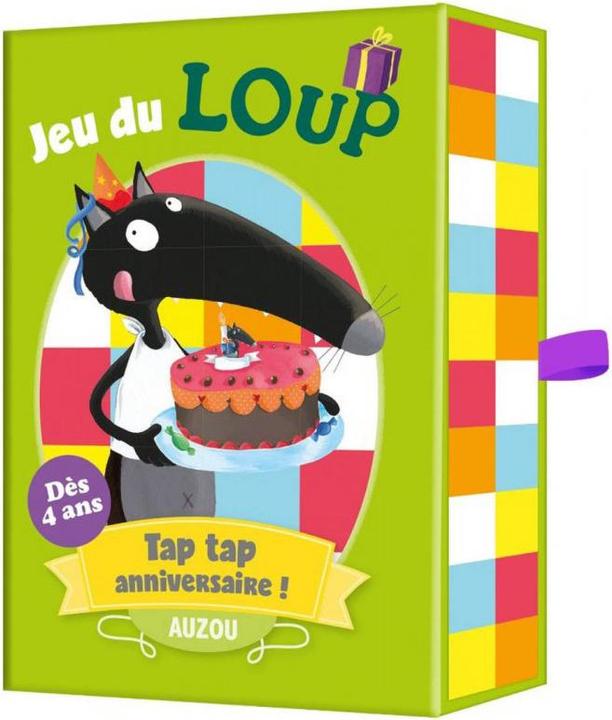 Image du produit Auzou France Jeu du Loup : tap tap anniversaire! dès 4 ans (Français)