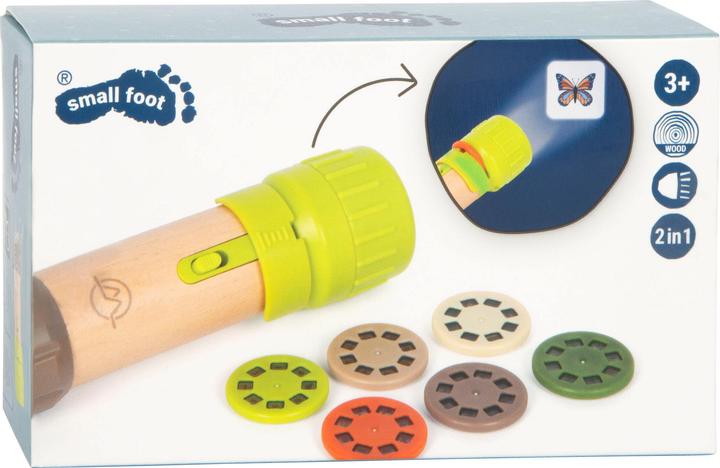 Actual product image small foot Taschenlampe und Projektor „Discover“ (14 cm)