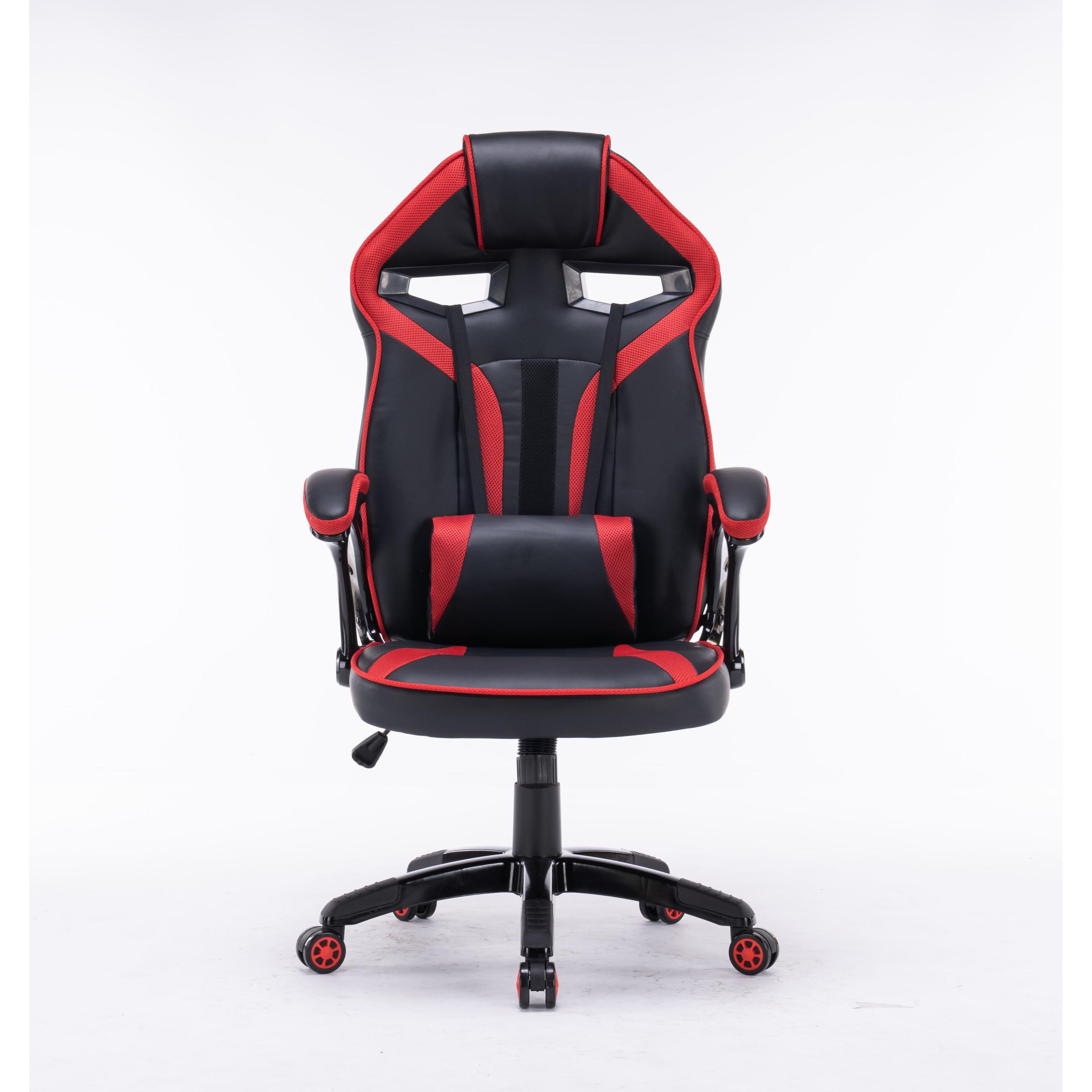 Topeshop Gaming-Drehstuhl Drift, Gaming Stuhl, Schwarz, Rot