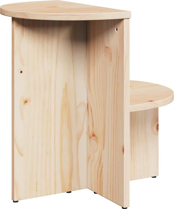 Image du produit vidaXL Runder Couchtisch (50 x 40 x 50 cm)