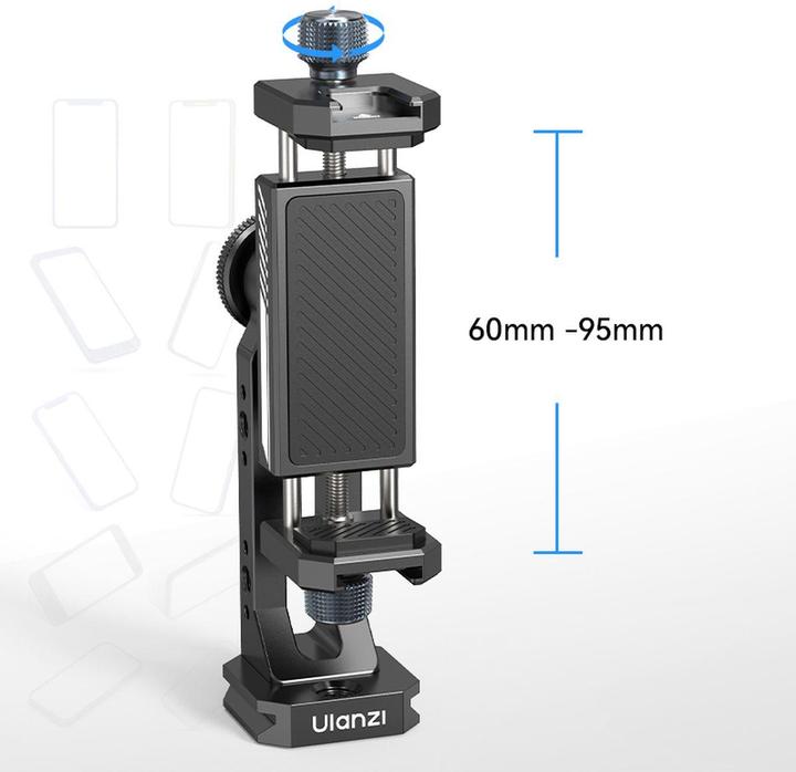 Actual product image Ulanzi MA53 Arca Swiss Phone Mount(ball head)