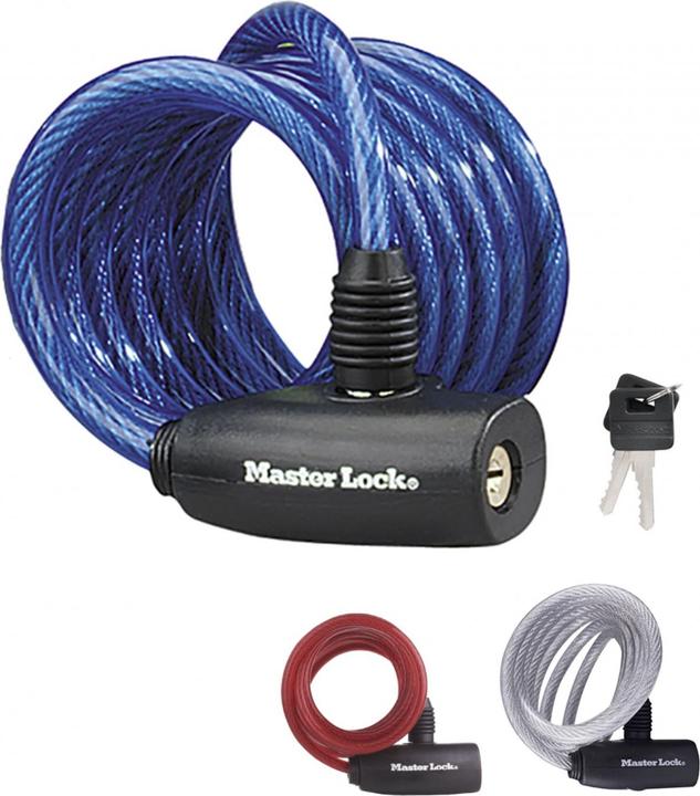 Produktbild Master Lock Spiralkabelschloss (180 cm)