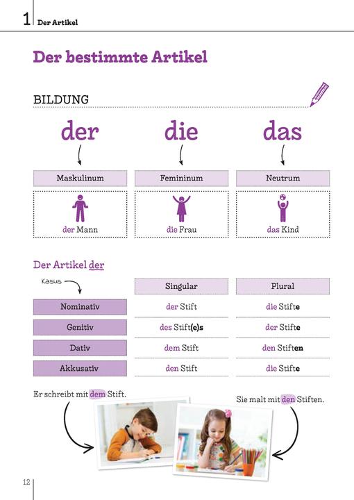 Immagine prodotto Langenscheidt Bild für Bild Grammatik Deutsch als Fremdsprache (Tedesco, Petra Bartoli y Eckert, 2021)
