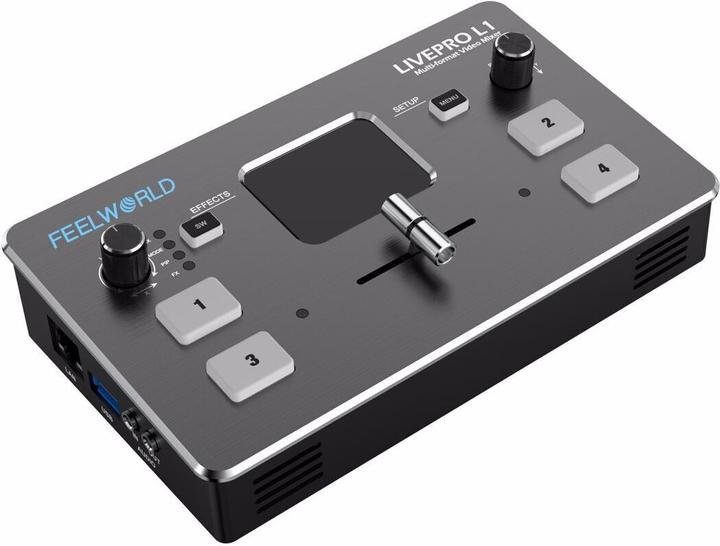 Actual product image Feelworld LivePro L1 live streaming Video Switcher with 4 HDMI inputs (Various video accessories)