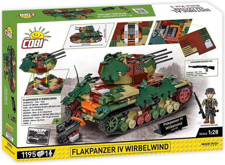 Image du produit Cobi FLAKPANZER IV WIRBELWIND Édition exécutive COBI-2593