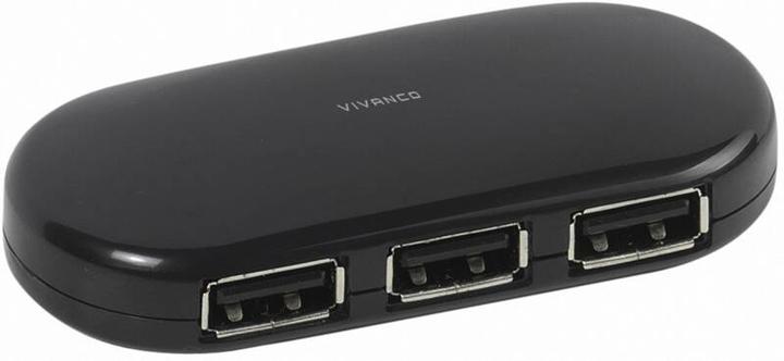Image du produit Vivanco USB 2.0 Hub, 4-Port (USB-A, 4 ports)