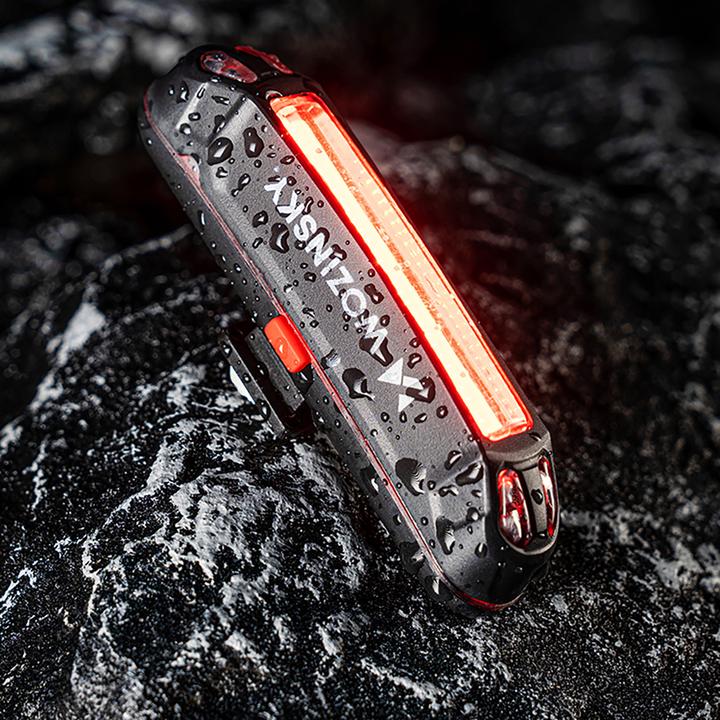 Immagine prodotto Wozinsky WSBLB3 Fahrradlicht-Set vorne (1000 lm) und hinten, USB-C, Schwarz (1000 lm)