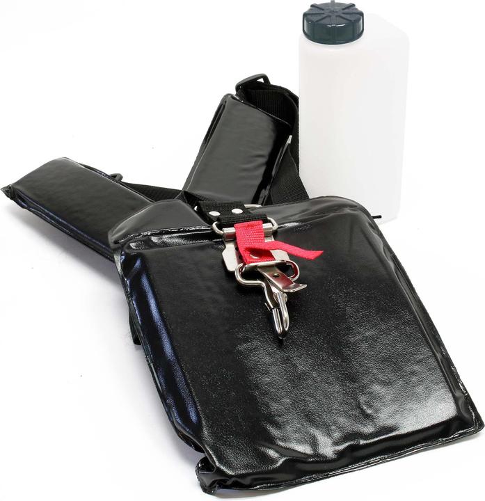 Produktbild Wiltec 5in1 Benzin Multitool 1,76PS Rasentrimmer Heckenschere Hochentaster Sense Garten (Metallschneideblatt)