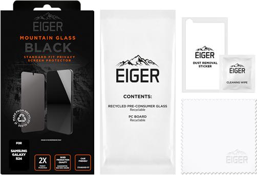 Produktbild Eiger Mountain Glass Black (1 Stück, Samsung Galaxy S24)