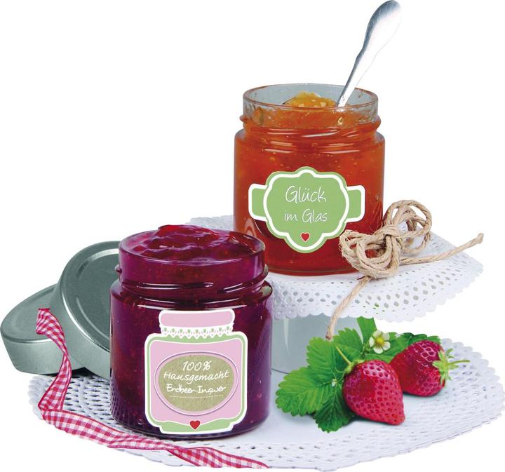 Produktbild Dr. Oetker Gläser-Etiketten (24 Stk.)