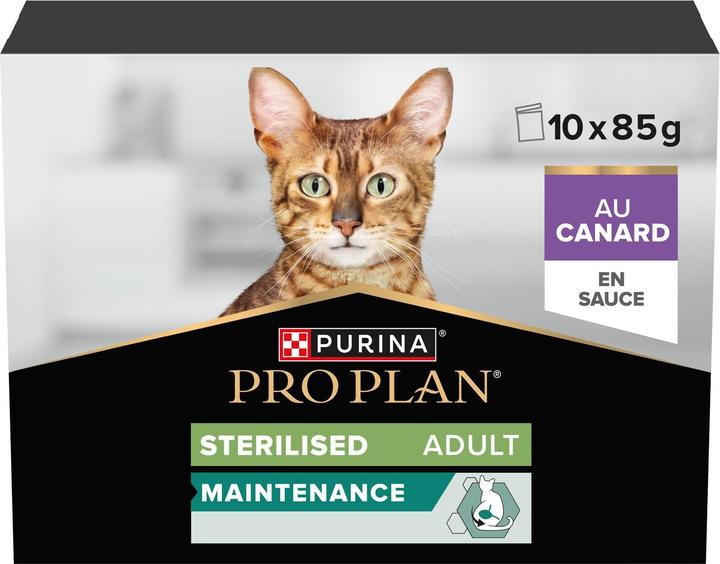 Produktbild Pro Plan Sterilised Maintenance in Sauce (Adult, 10 Stk., 850 g)