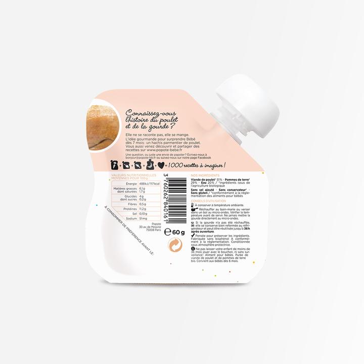 Immagine prodotto Popote Poulet (60 g)