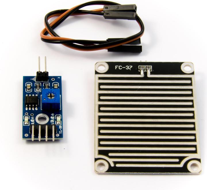 Actual product image Purecrea Rain sensor module with analogue / digital output