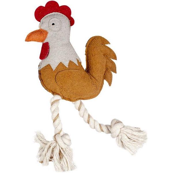 Comparer les prix de Duvoplus Ami de la ferme Ruby Rooster (Jouet en peluche chien), Jouets pour chien
