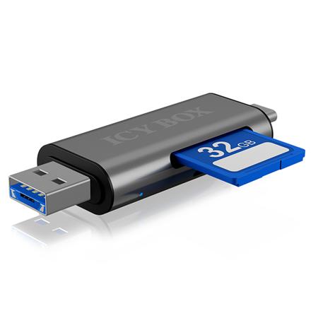 Actual product image Icy Box Ib-Cr200-C Sd (USB, USB 2.0 Micro-B)