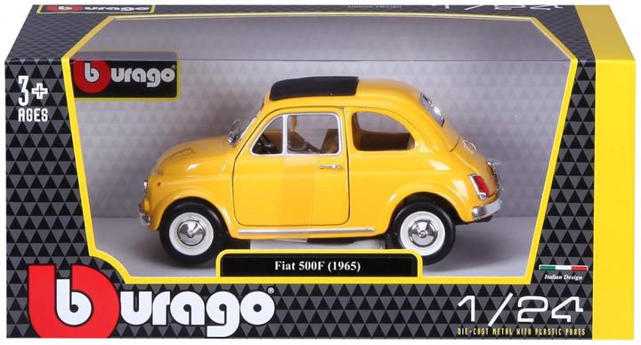 Actual product image Bburago Fiat 500 F 1965