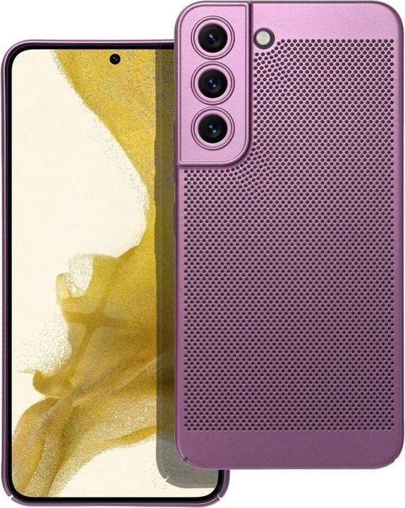 Actual product image OEM Back panel cover BREEZY case for SAMSUNG S22 purple (Samsung Galaxy S22)