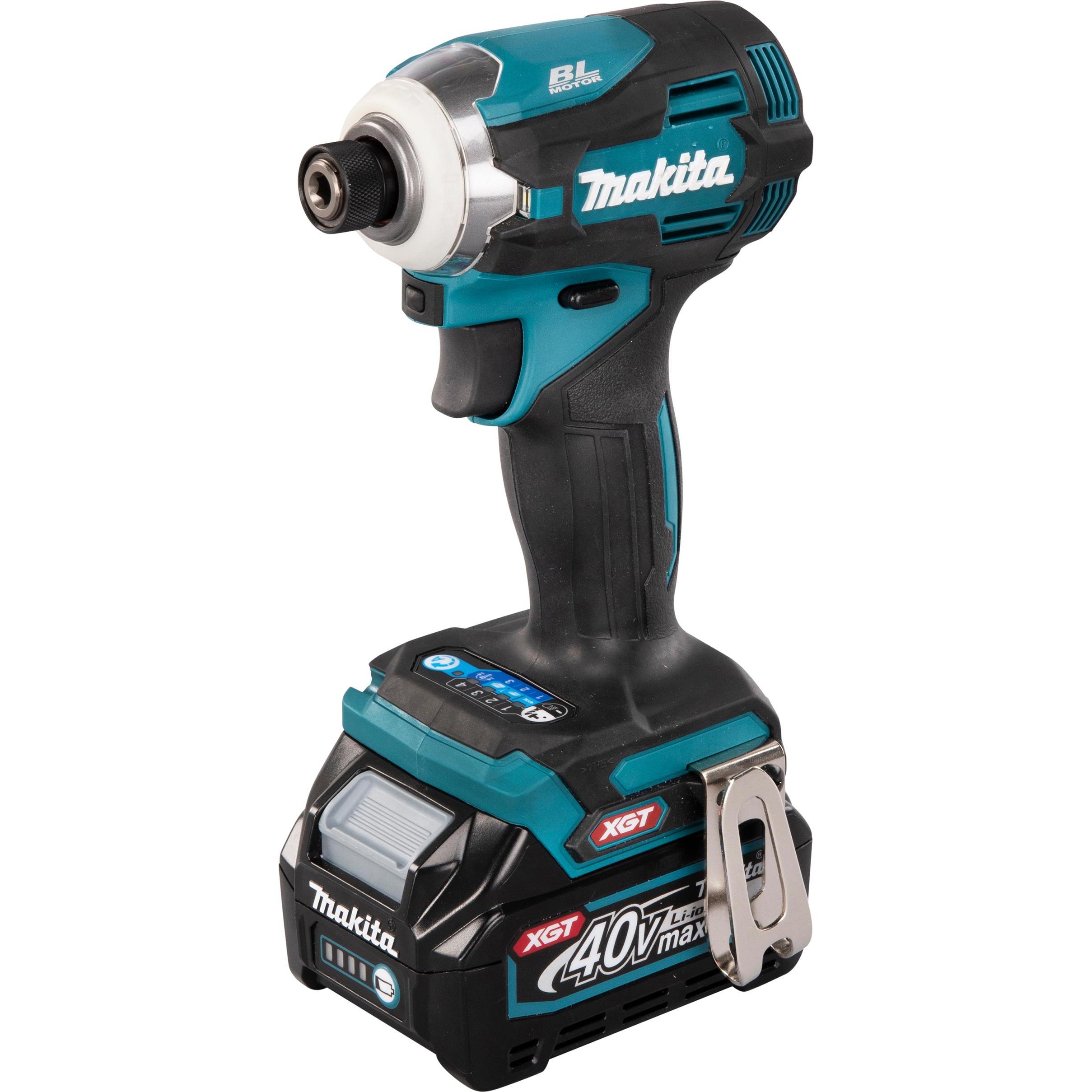 Makita, Bohrmaschine + Akkuschrauber, TD001GD201 (Akkubetrieb)
