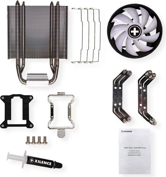 Actual product image Xilence 500-1800 rpm 4-pin, ARGB (142 mm)
