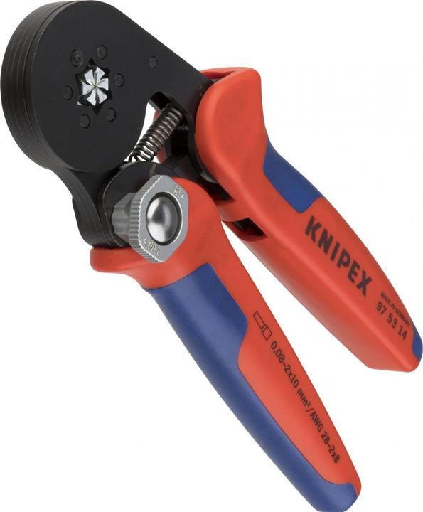 Image du produit Knipex Pince à sertir auto-réglable (180 mm)