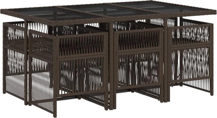 Actual product image vidaXL Garten Essgruppe (165 x 106 x 73 cm)