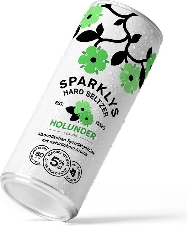 Produktbild Sparklys Holunder (6 x 25 cl)