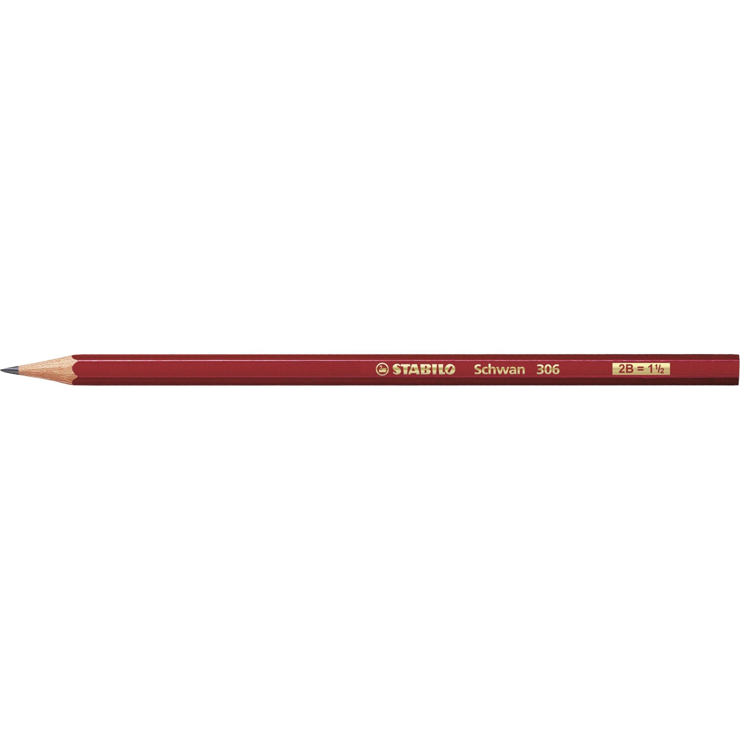 Thumbnail - STABILO, Bleistift, Bleistift Schwan, sechseckig, H„rtegrad: 2B (2.20 mm, 2B, 1 x)