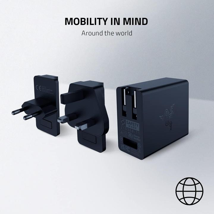 Actual product image Razer USB-C GaN Charger (130 W)