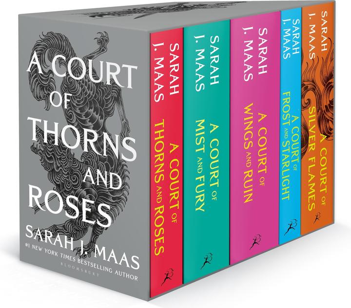 Produktbild A Court of Thorns and Roses Paperback Box Set (5 Books) (Englisch, Sarah J. Maas, 2022)