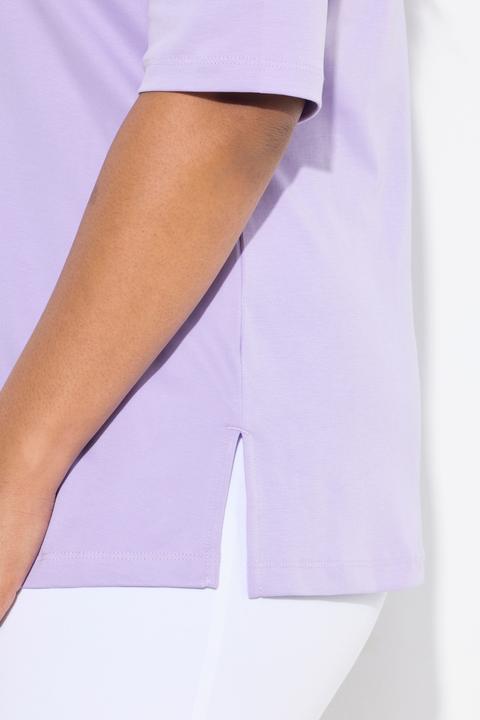 Immagine prodotto Ulla Popken Maglia polo dalla vestibilità classica in cotone Pima con mezze maniche (46, 48)