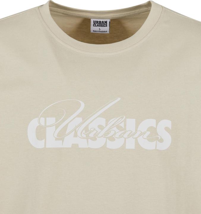 Produktbild Urban Classics UC Cursive Bold Logo Heavy Oversized Tee - 171107 (M)