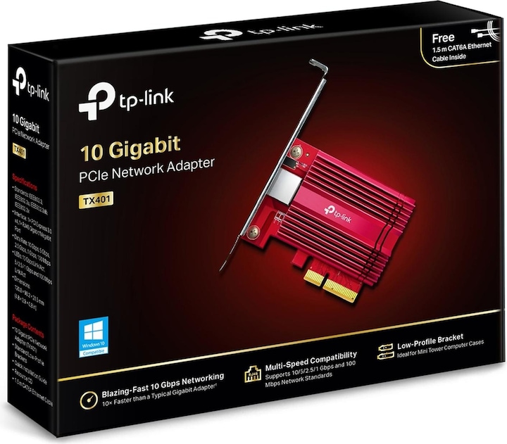 Actual product image TP-Link TX401 (PCI-E x4)