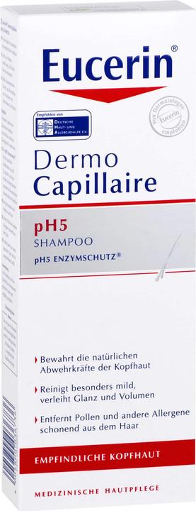 Image du produit Eucerin DermoCapillaire (250 ml, Shampoing liquide)
