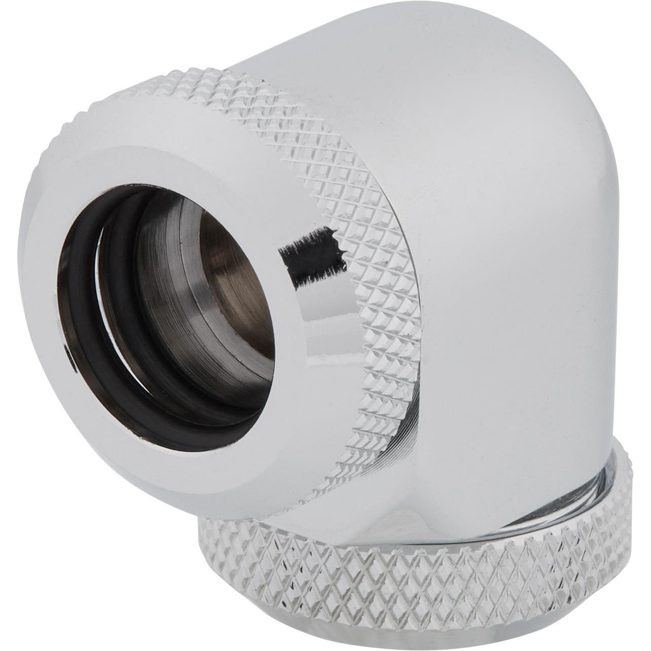 Thumbnail - Corsair Hydro X Series Fitting XF Hardline 2-pack, Wasserkühlung Anschluss, Silber