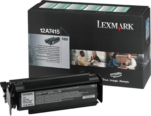 Produktbild Lexmark 12a7415k (BK)
