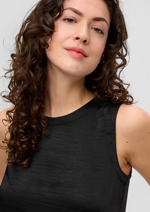 Immagine prodotto s.Oliver Bluse Ärmelloses Satinshirt (48)