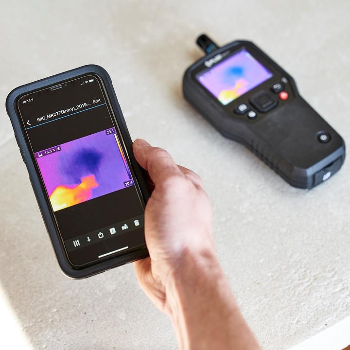 Actual product image Flir MR277 Hygrometer/Psychrometer Indoor Electronic psychrometer