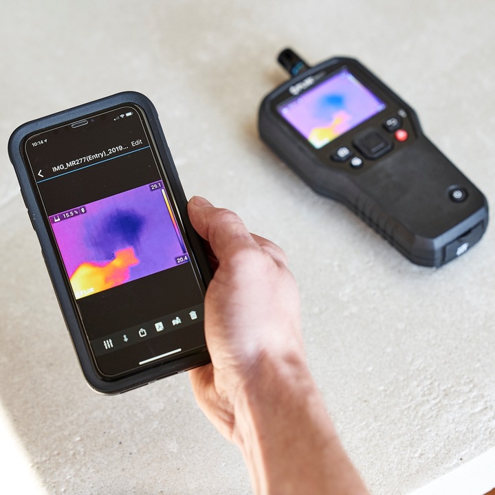Actual product image Flir MR277 Hygrometer/Psychrometer Indoor Electronic psychrometer