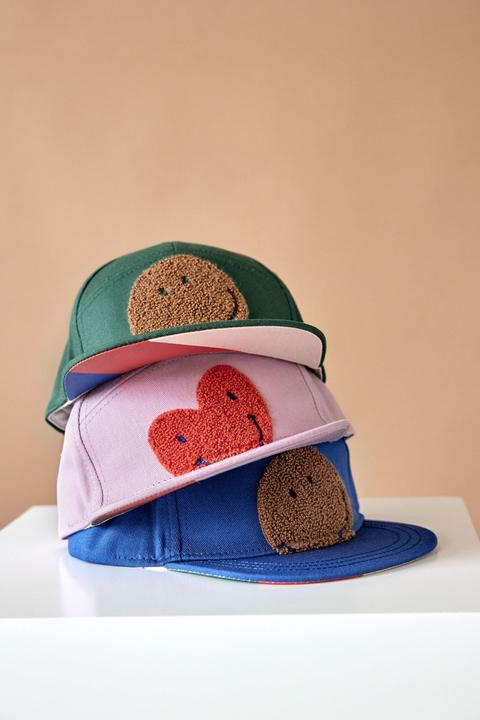 Productafbeelding Lässig Kinder Cap Smile ocean green