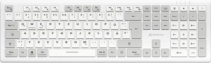 Actual product image Sharkoon OfficePal K30W wh (DE, Wireless)