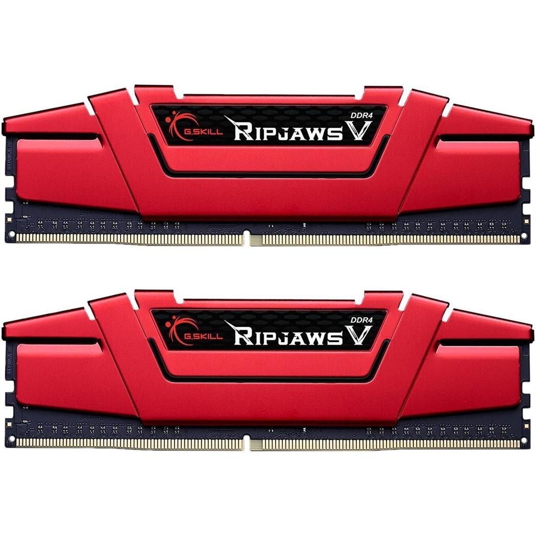 Thumbnail - G.Skill Ripjaws V (2 x 8GB, 2800 MHz, DDR4-RAM, DIMM), RAM, Schwarz, Rot