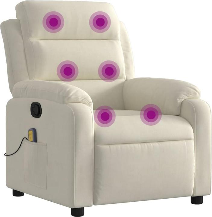 Produktbild vidaXL Massagesessel Samt