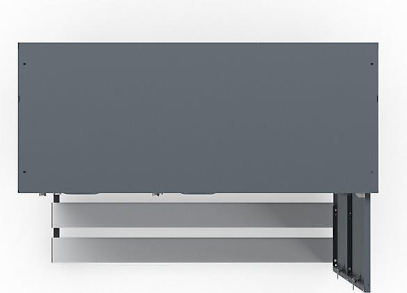 Actual product image Wolf Half height wardrobe with bench base (120 cm, 214 cm)