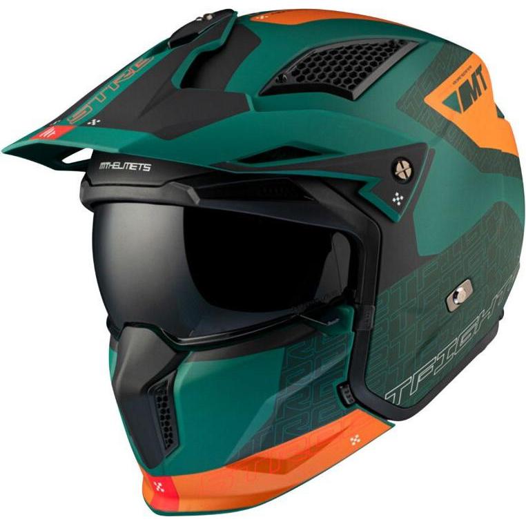 MT Helmets, Motorradhelm, Streetfighter Sv Totem C6 (Ece 22.06) (53 - 54 cm, XS)