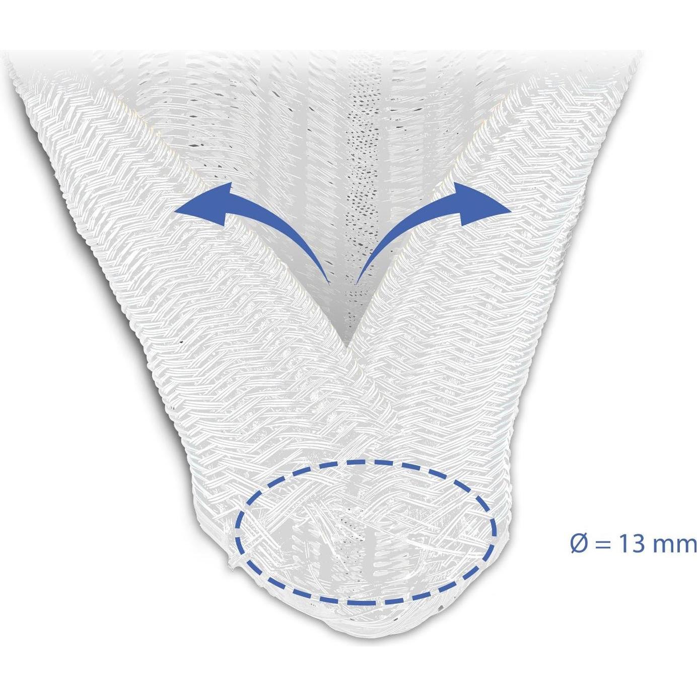 Thumbnail - Delock, Kabelschutz + Kabelführung, Geflechtschlauch (Kabelschlauch, 5000 mm)