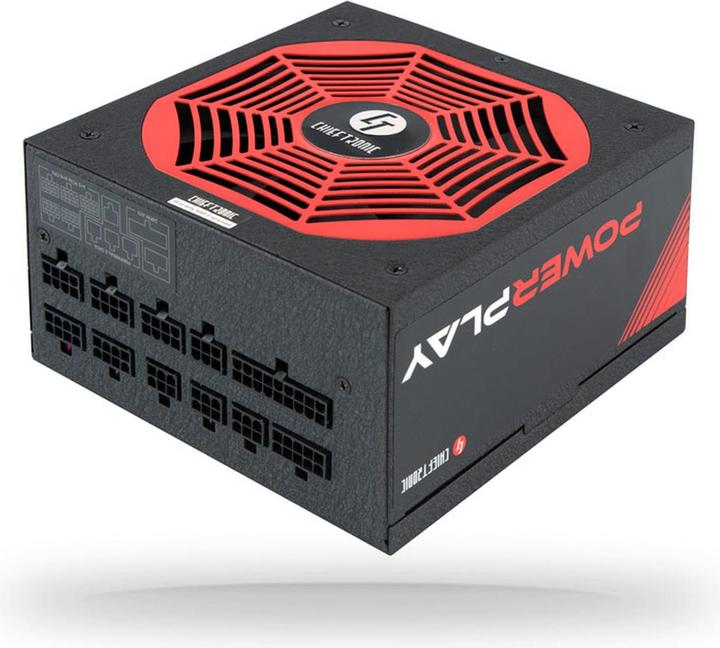 Actual product image Chieftec POWERPLAY GPU-850FC 80 PLUS PLATINUM (850 W)
