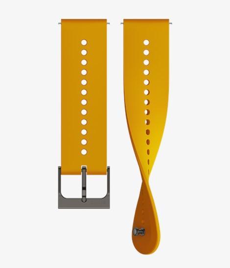 Actual product image Suunto Urban 7 Silicone Strap Ochre S (22 mm, Silicone)